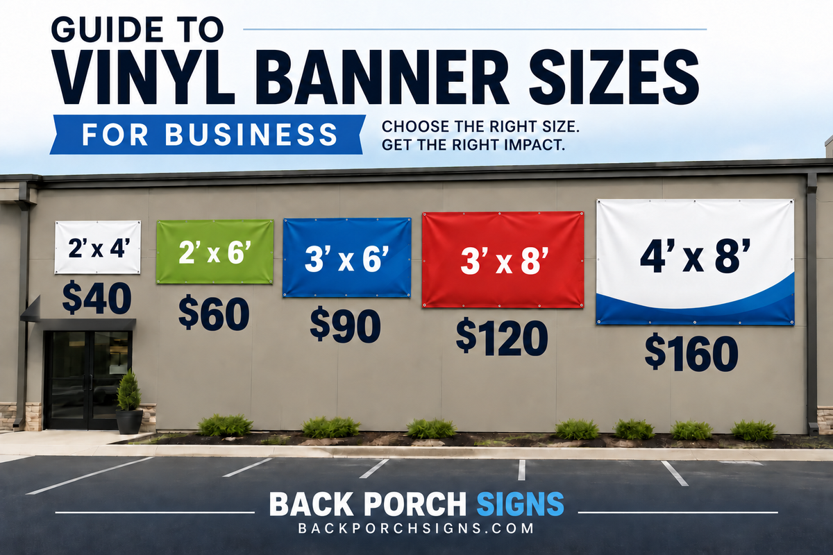 Custom Vinyl Business Banner